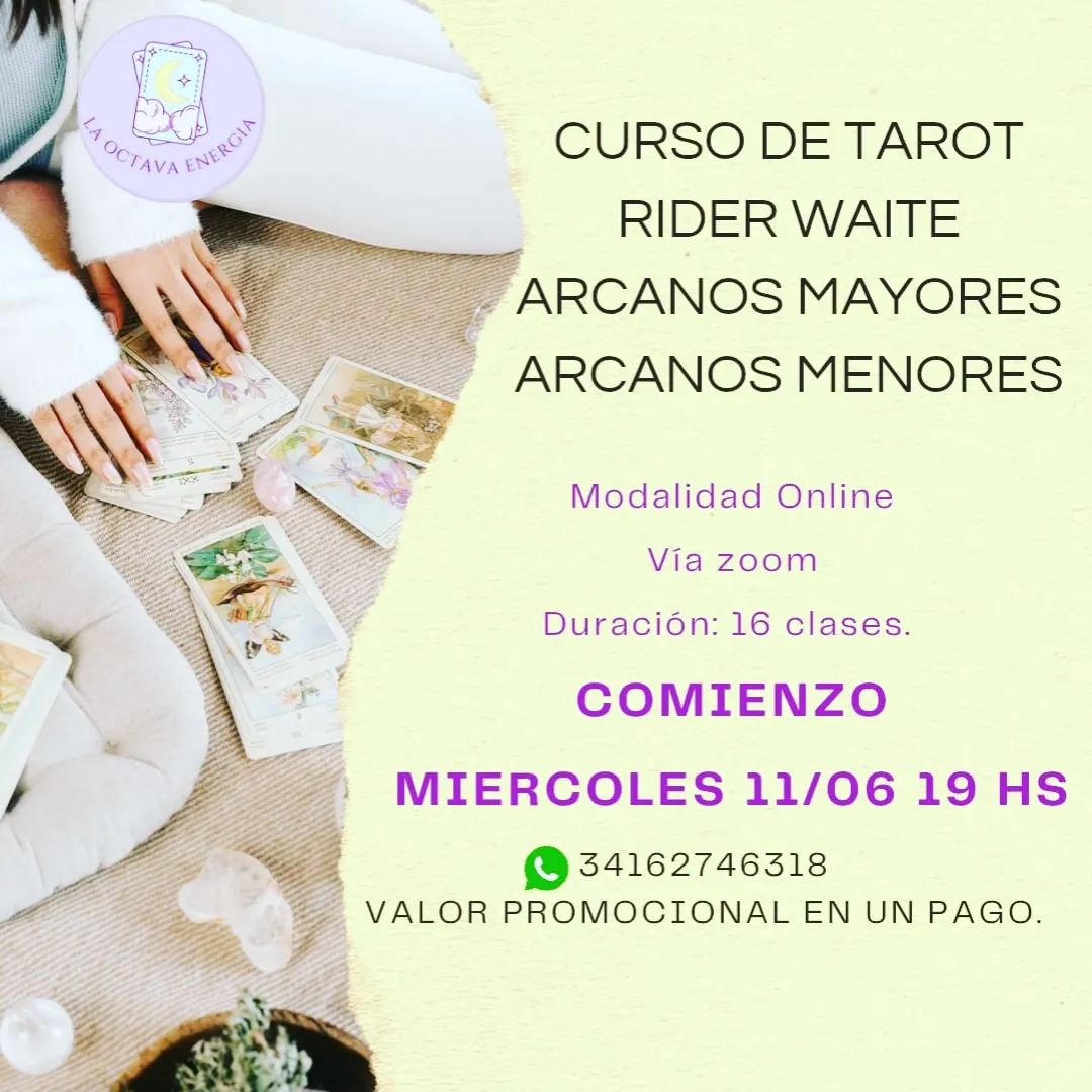 Curso de Tarot Rider Waite - Miércoles